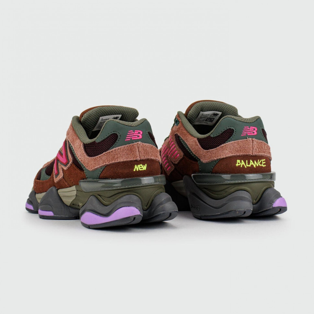 кроссовки New Balance 9060 Burgundy Pink Wmns