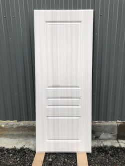 Входная металлическая дверь Рекс 24 Силк Титан / ФЛ-243 Сандал белый  16мм