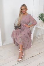 Платье Хелен (пудровый) Р11-1075/10 Nikol