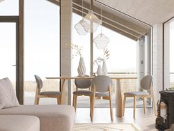 Ваза для сухоцветов Printed Art, Wave, 25 см