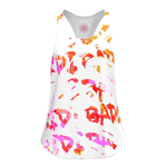 Одежда для тенниса Девочки, Майка BIDI BADU WILD ARTS CHILL .