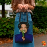 Сумка шоппер с принтом Got 7