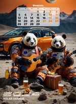 2024 Календарь  i3 Panda Revolution