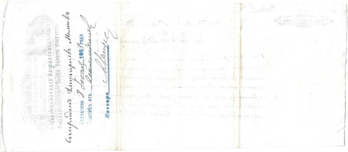 Вексель на 1000 рублей 1897 года (XF)