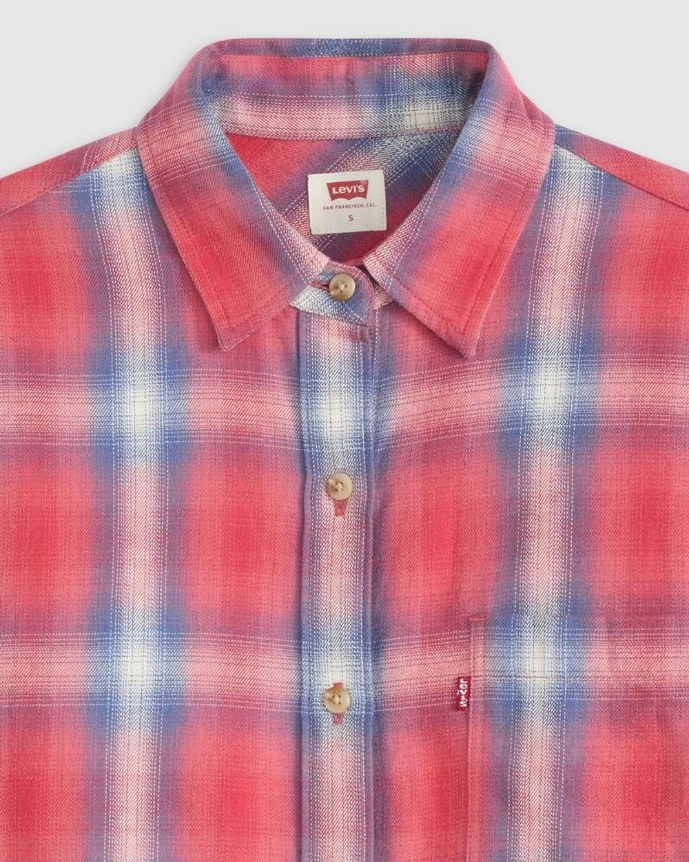 Рубашка женская LEVI'S WESTERN HARLIE FLANNEL ODETTE PLAID JALA