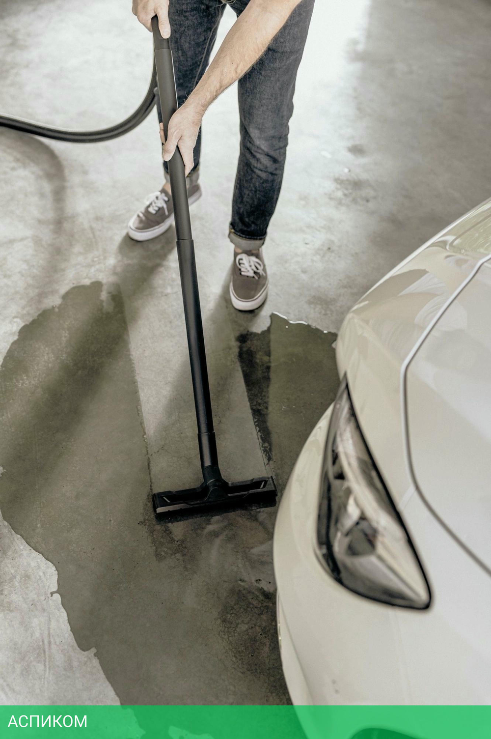 Пылесос Karcher KWD 3 S V-15/4/20 AE желтый (1.628-448.0)