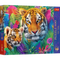 Pazl \ Puzzle \ Пазлы Puzzles - "500 Premium Plus" - Tea Time: Tigers in the Jungle