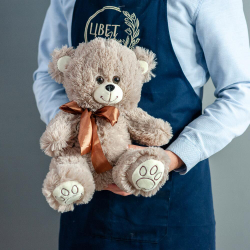 Игрушка мягкая Мишка плюшевый коричневый 52см