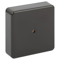 Распаячная коробка ЭРА BS-B-100-100-30 для кабель-канала черная 100х100х30мм IP40