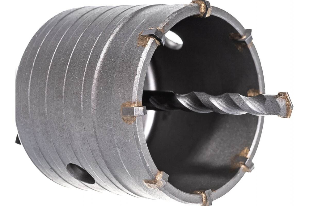 Коронка с державкой по бетону ЗУБР 68 мм, SDS-Plus 29211-68