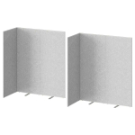 Ножка экрана - IKEA SIDORNA, 40x4x41см, светло-серый, СИДОРНА ИКЕА