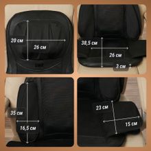 Массажная накидка UNIX Премиальная / Elite 3D Care Black