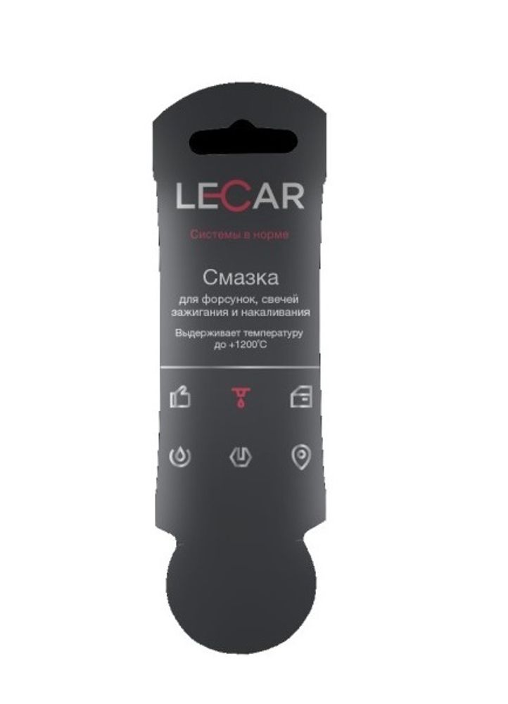 Смазка для монтажа форсунок и свечей накала 5 гр (стик-пакет) (LECAR)