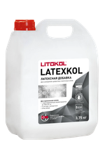 Латексная добавка для цементных клеев Litokol Latexkol 3.75 кг