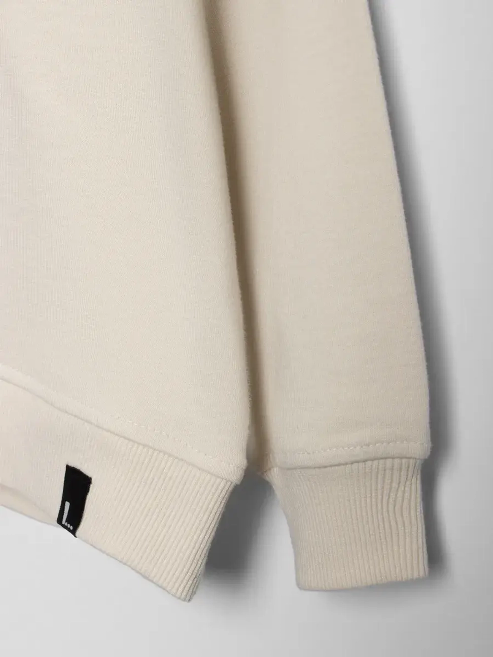 Костюм для девочки, свитшот и брюки, бежевый