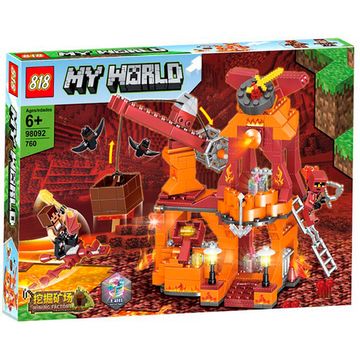 Конструктор My World «Адское подземелье» , 760 дет