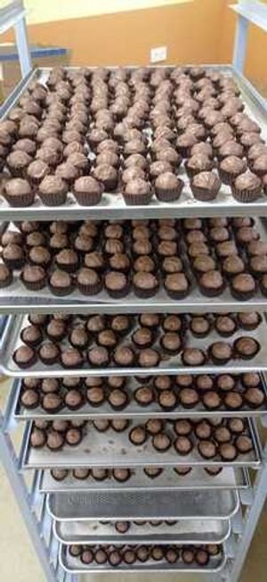Капсульные конфеты с карамелью в бельгийском шоколаде