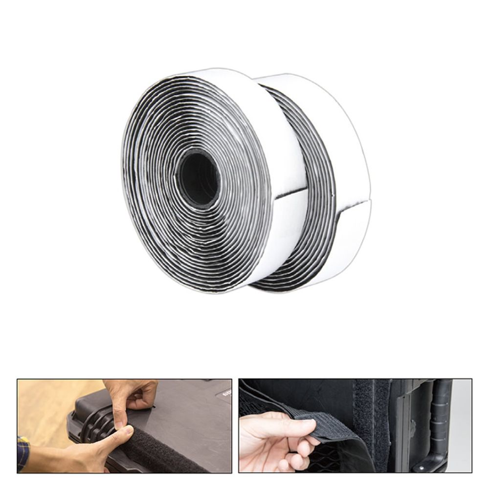 KUPO EZ2500-B Adhesive Hook&amp;Loop Tape Клейкая лента-липучка (2.5x500 см)