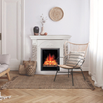 Каминокомплект Real Flame Athena GR WT с очагом Eugene