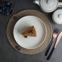 Тарелка с бортом d 21,5 см h3,6 см Fine Plus Noble [4]