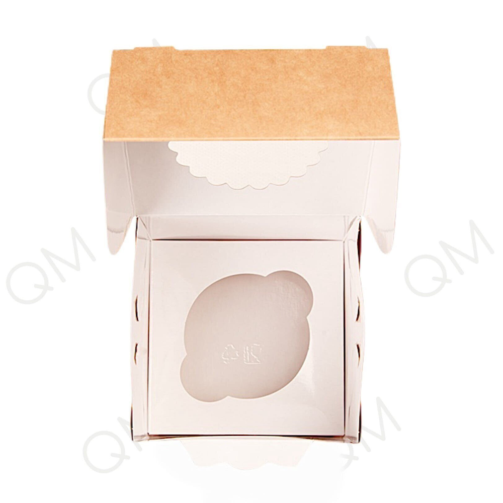 Упаковка ECO MUF (1) 100*100*100 мм (крафт), 250шт