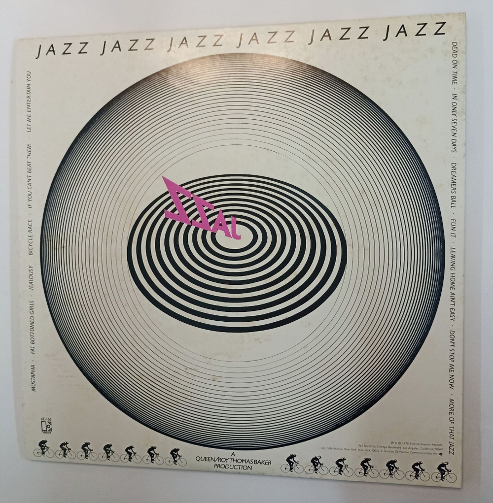 Винтажная виниловая пластинка Queen Jazz (Japan 1978)