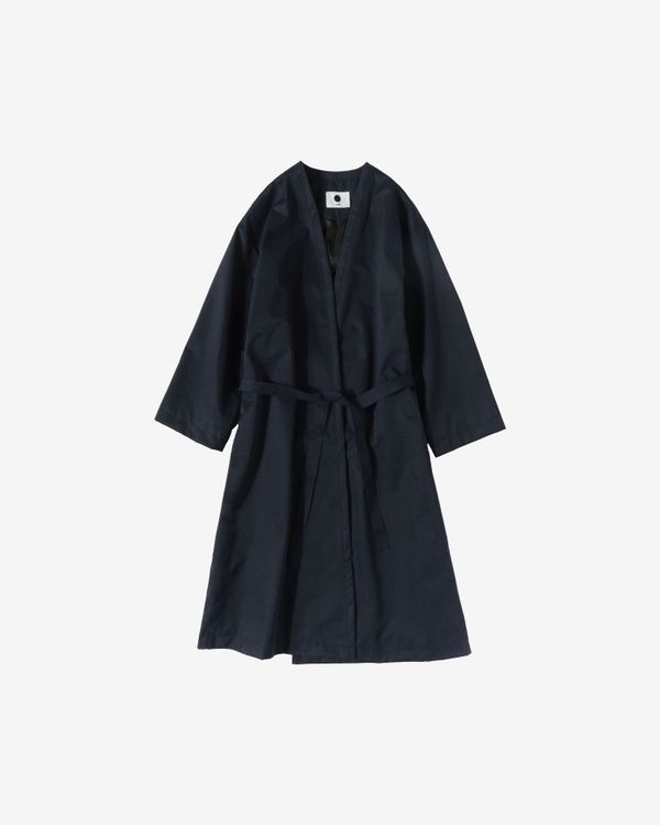 Плащ-Кимоно на запах Женский Синий - фото 1