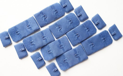 Застежка, 1х2, вечерние сумерки, 2,1 см, (Арт: Z1-141), шт