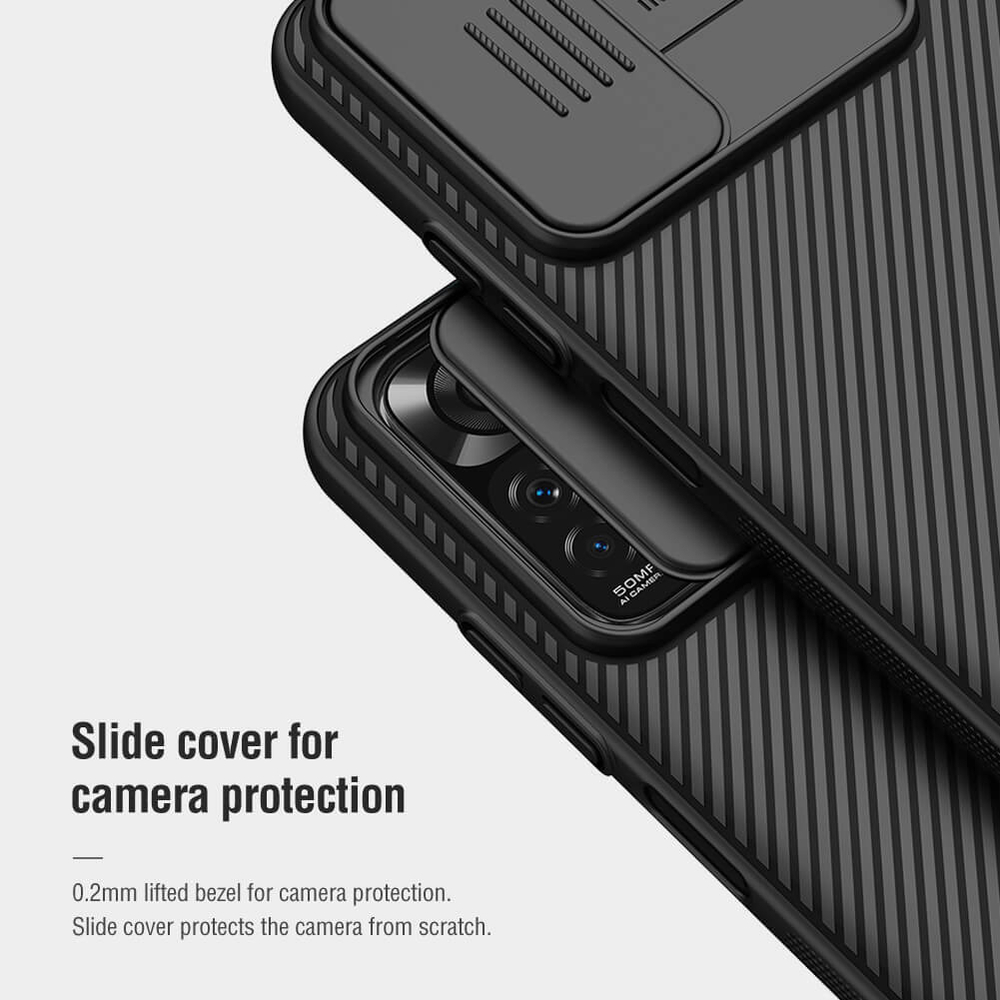 Накладка Nillkin CamShield Case с защитой камеры для Xiaomi Redmi Note 11 / 11S