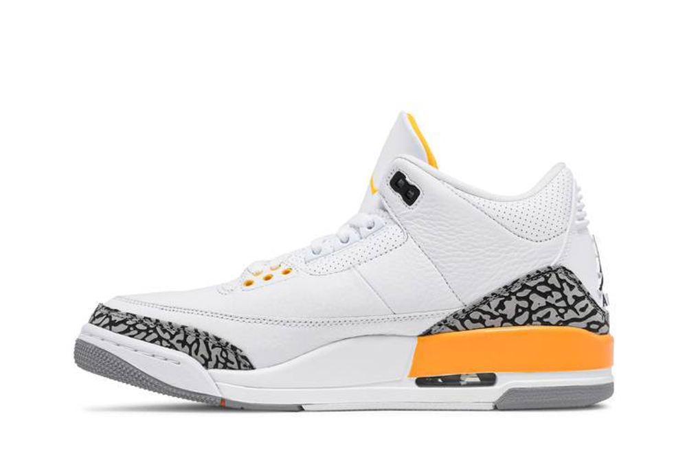 Кроссовки Jordan Air Jordan 3 Retro "Laser Orange" (Женская размерная сетка)