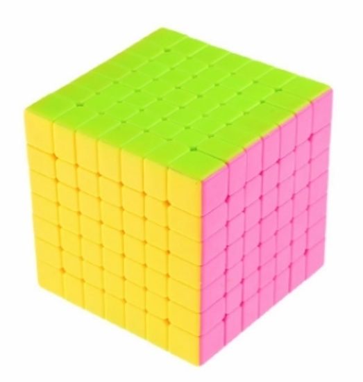 ГОЛОВОЛОМКА КУБИК MOYU YUFU 7X7 ЦВЕТНОЙ