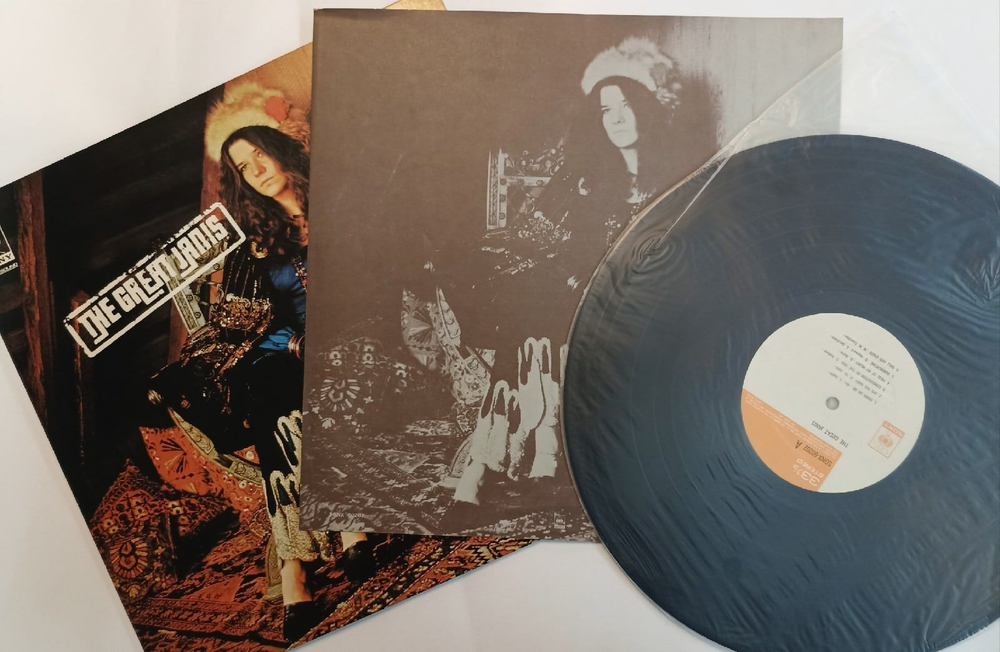 Винтажная виниловая пластинка Janis Joplin The Great Janis (Japan 1971)