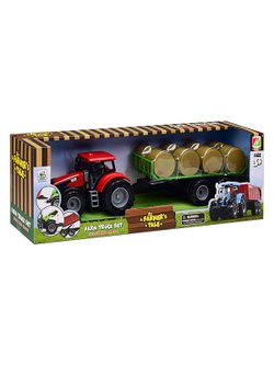 Игрушка Трактор Ферма цвет красный (550-8J-1)