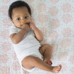 SwaddleDesigns SDM-181P Набор пеленок муслин 3 шт. - Heavenly Floral Pinks with Touch of Gold Shimmer
