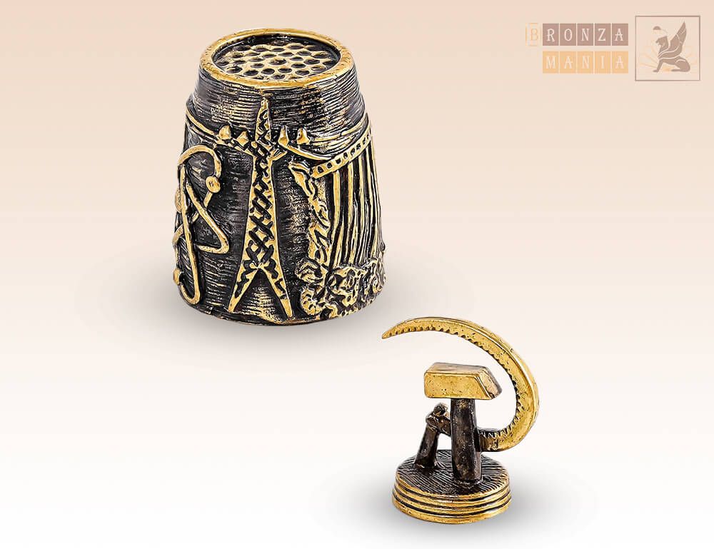 наперсток Серп и молот - СССР с магнитом