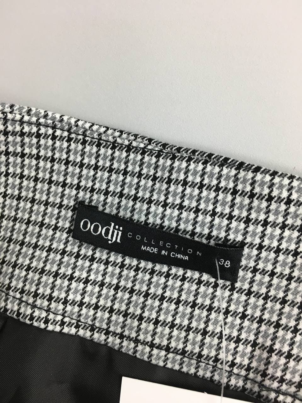 Юбка OODJI в клетку 44 размер