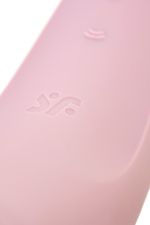 Вакуумно-волновой стимулятор Satisfyer Curvy 2+ с возможностью управления через приложение розовый