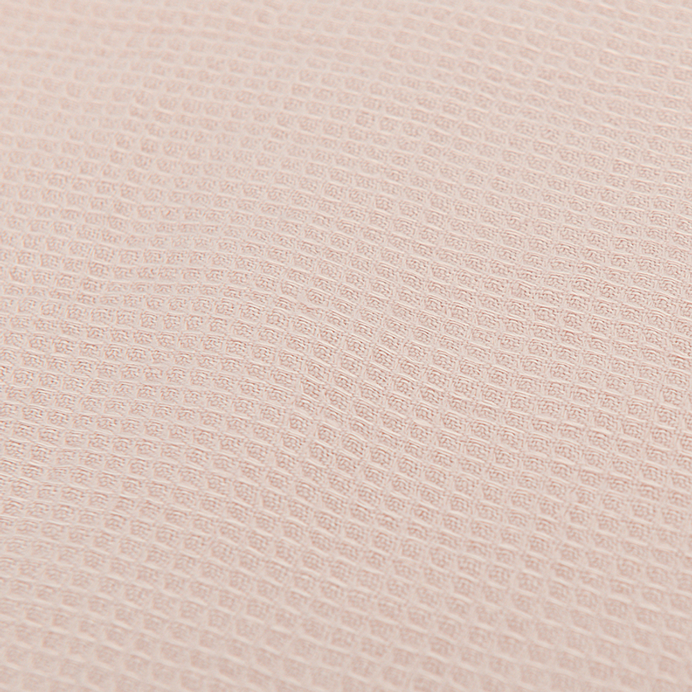 Набор из двух вафельных полотенец изо льна цвета пыльной розы из коллекции essential, 50х70 см