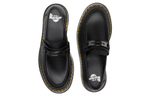 Dr. Martens Penton Bex Double Stitch Leather Loafers "Black Poly Rip Stop + Element"