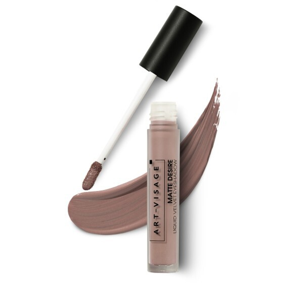 Art-Visage Тени для век Matte Desire, жидкие, матовые, тон №08, Тауп, 4,3 мл
