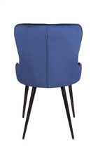 Стул Leonardo, бархат синий 29