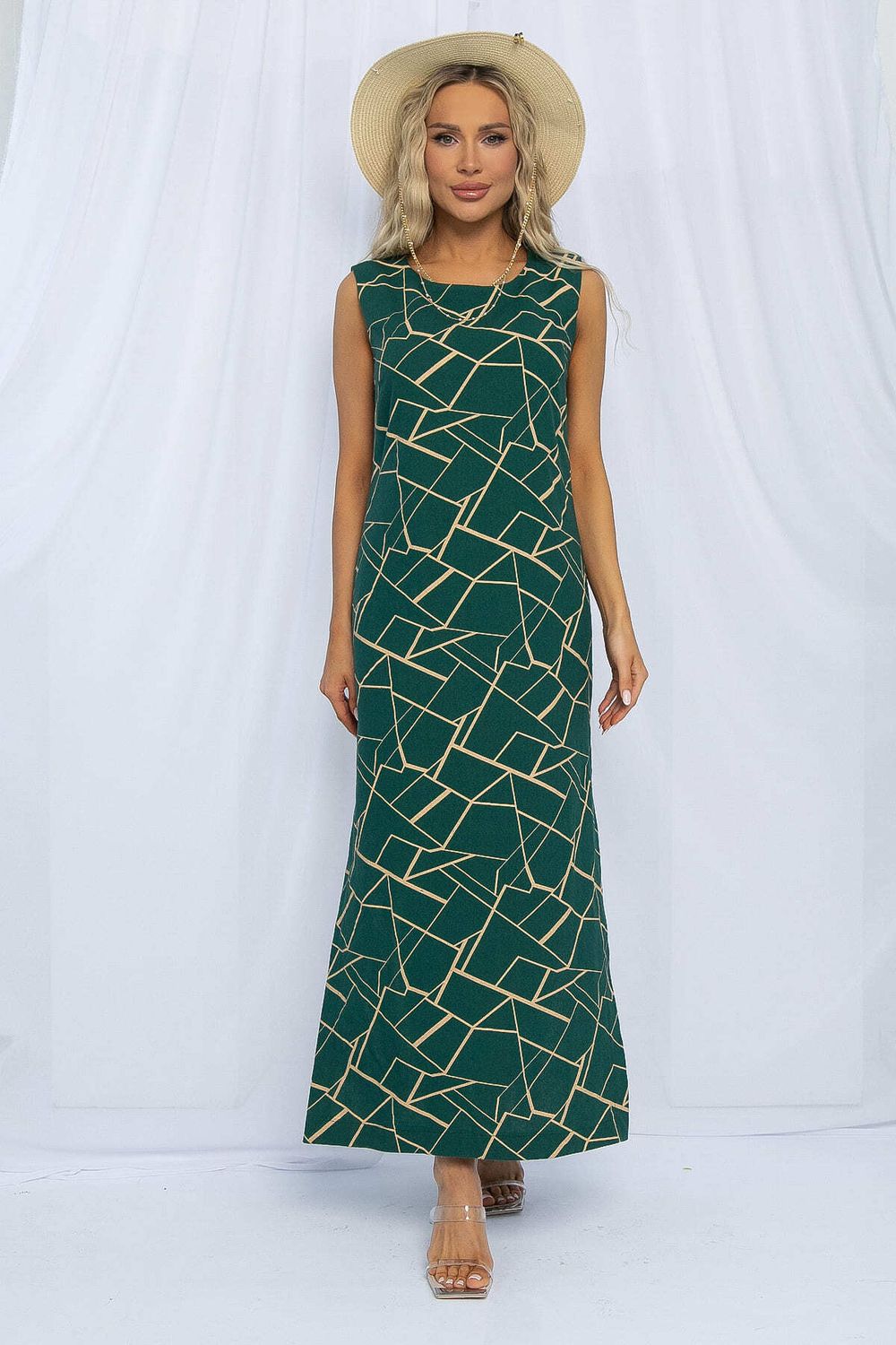 Платье Дария (изумруд) П13481-1М LT Collection