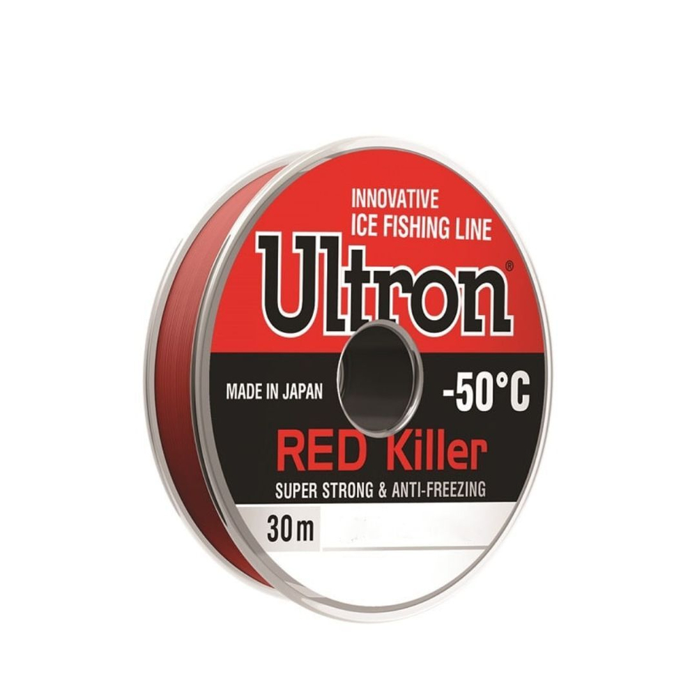 Монофильная леска для рыбалки ULTRON Red Killer