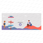 Фотообои навигационные Россия- страна возможностей 127