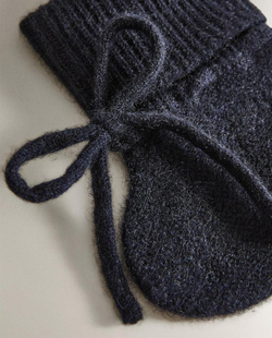 ZARA HOME ДЕТСКИЕ ПИНЕТКИ ИЗ КАШЕМИРА, СИНИЙ