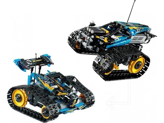 Конструктор Technic вездеход синий 2в1 на Р/У 329 деталей