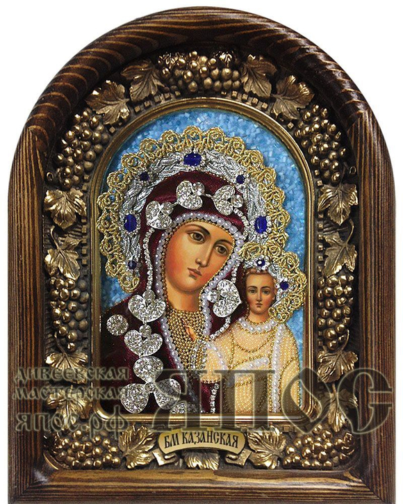 Икона Пресвятая Богородица Казанская бисер