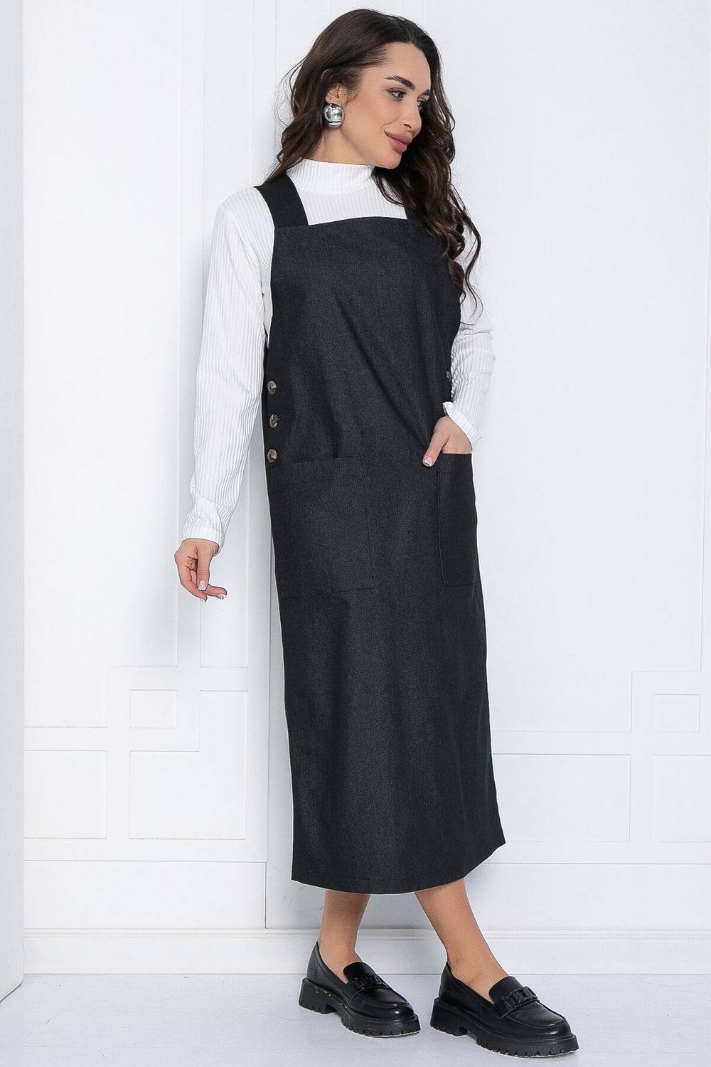 Сарафан Айлин (черный) П12438-2 LT Collection