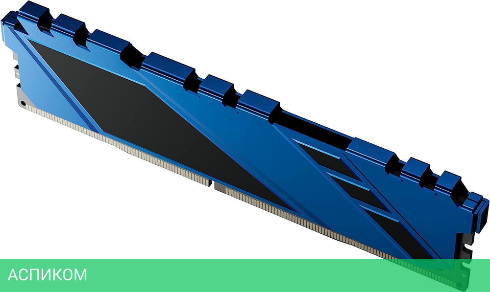 Оперативная память Netac Shadow DDR4-3600 8GB C18 Blue (NTSDD4P36SP-08B)