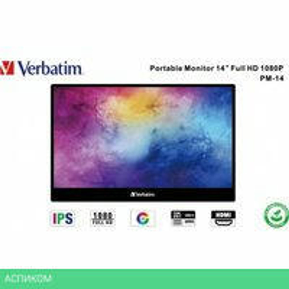 Портативный монитор Verbatim PM-14 49590